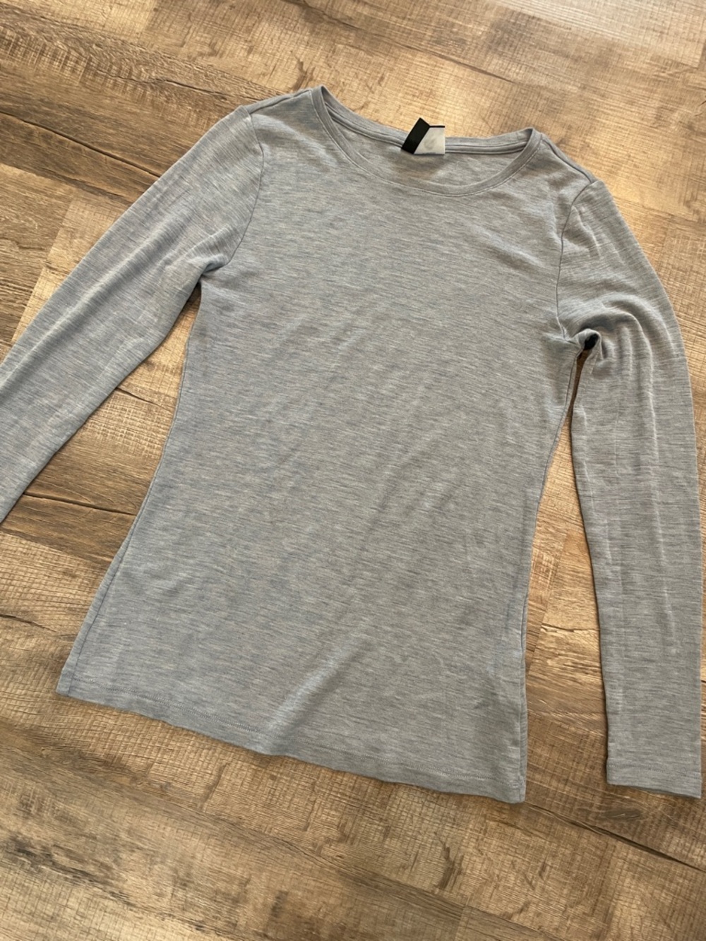 Thermal merino wool Long-Sleeve Women's Crewneck Top